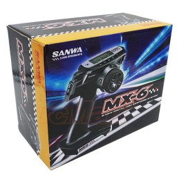EMISORA RADIO Sanwa MX-6 + Receptor RX391W Waterproft EMISORA RADIO Sanwa MX-6 + Receptor RX391W Waterproft