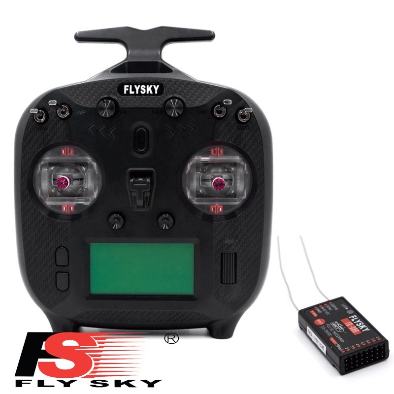 EMISORA ST8 8-10CH CON RECEPTOR SR8 (8CH ANT) FLYSKY FS-ST8+SR8