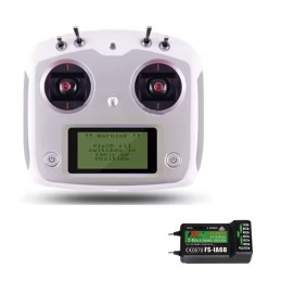 EMISORA i6S 10CH CON RECEPTOR iA6B S-BUS (6CH AFHDS 2A) FLYSKY  (FS-I6S+IA6B)