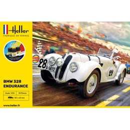 BMW 328 ENDURANCE - ESCALA 1/24 - HELLER 80782