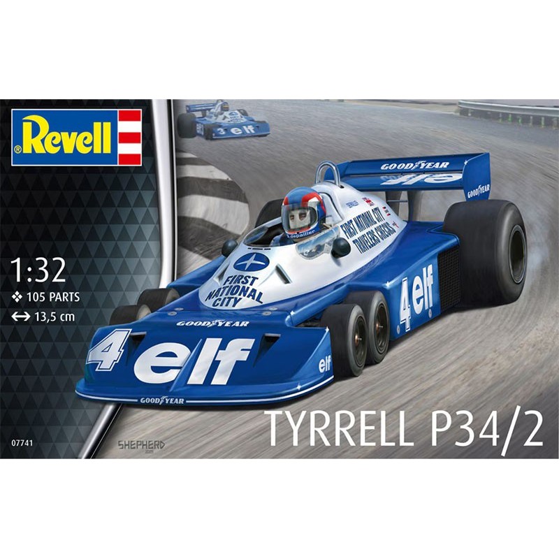 TYRRELL P34/2 1:32 REVELL 07741