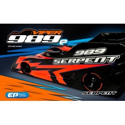 COCHE VIPER 989 EP1/8 ON-ROAD (SER904005)