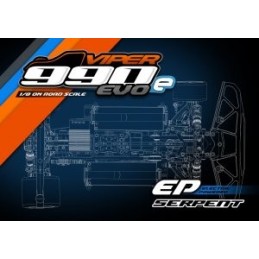 SERPENT VIPER 990E Evo 1/8 4wd EP (SER904007)