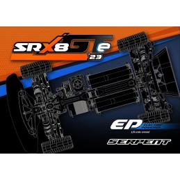 COCHE KIT SRX8 GTE 23 1/8 GT (SER600067)