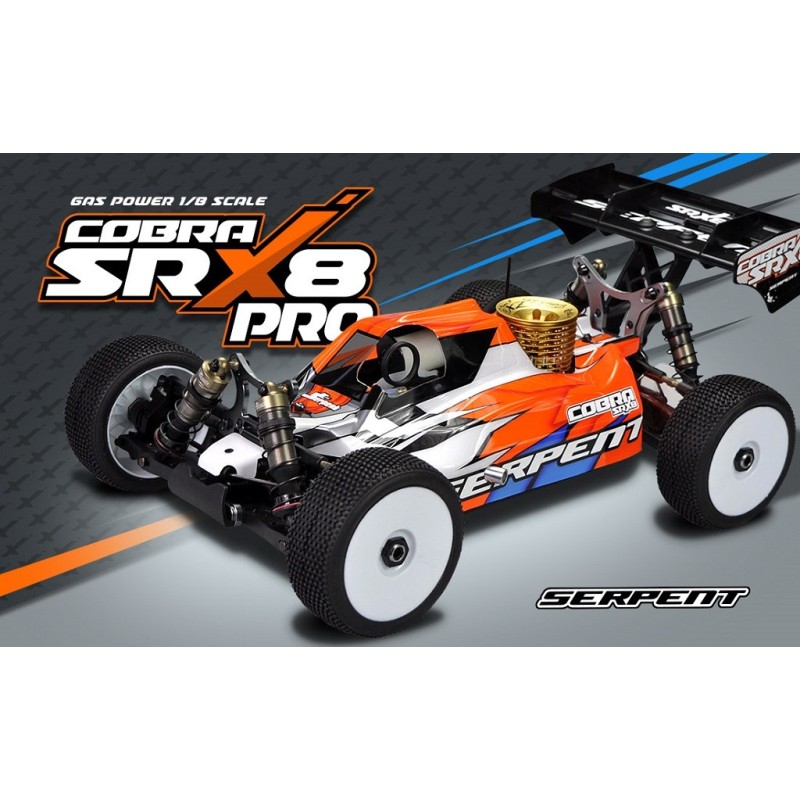 COCHE KIT SRX8 PRO GP 1/8 BUGGY (SER600020) COCHE KIT SRX8 PRO GP 1/8 BUGGY (SER600020)