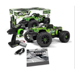 COCHE MAVERICK RC RTR Atom AT1 1-18 4WD Truck - VERDE