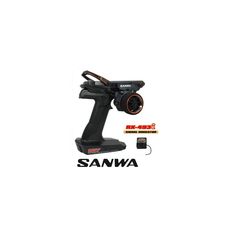 EMISORA RADIO SANWA M17 Limited Edition NARANJA + RECEPTOR (101A33072A) EMISORA RADIO SANWA M17 Limited Edition NARANJA + RECEPTOR (101A33072A)