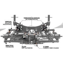 COCHE KIT Pro5 1/10 TOURING EP (HB114500)
