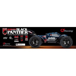COCHE TRUGGY RTR Black panther NITRO - 1/8 (00803T-001)