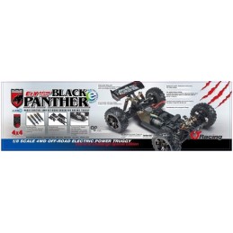 COCHE TRUGGY RTR Black panther electric - 1/8 (00804T-001)