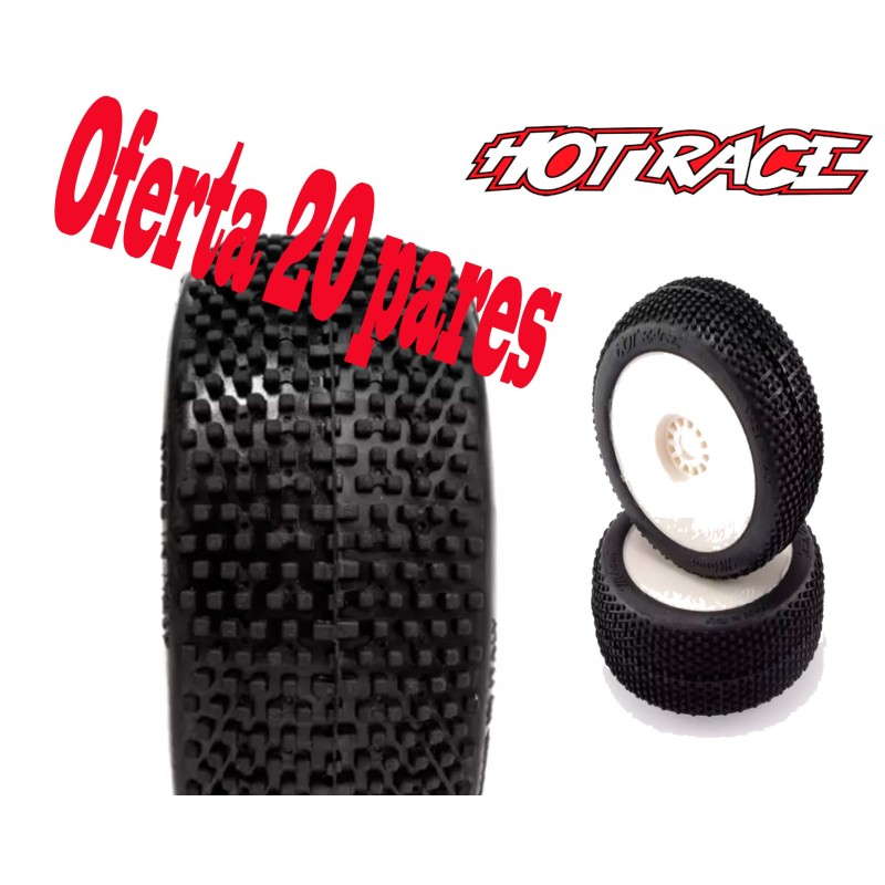 LOTE 20 PAREJAS DE RUEDAS MIAMI HOT RACE 001-0013 (10 COCHES COMPLETOS)