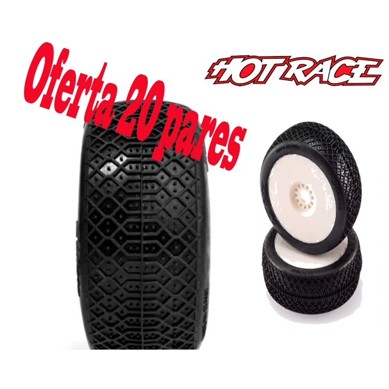 LOTE 20 PAREJAS DE RUEDAS SAHARA HOT RACE 001-0513 (10 COCHES COMPLETOS)