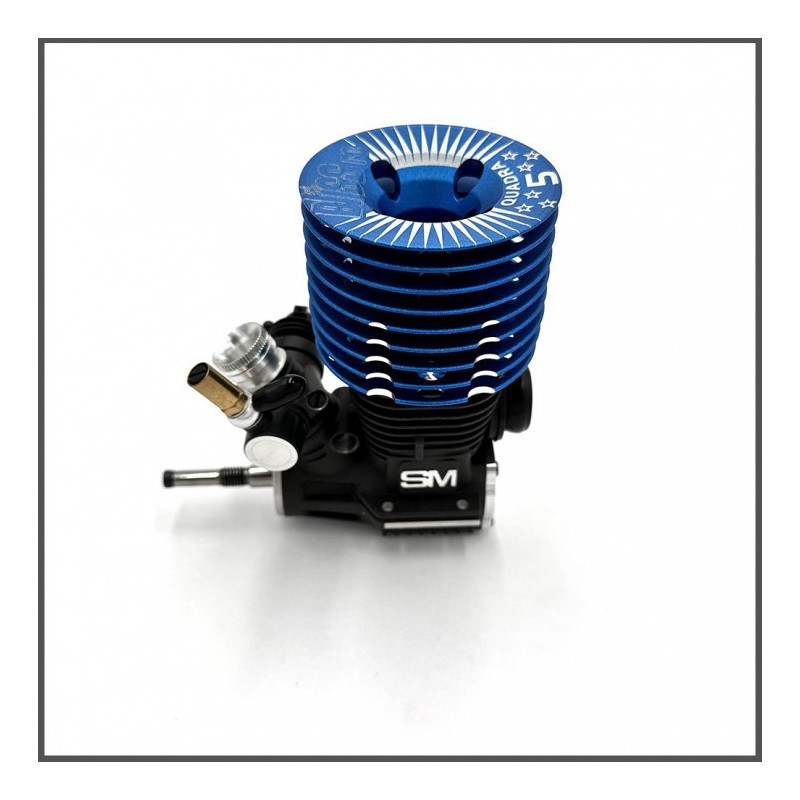 MOTOR OFF ROAD Bliss .21 QUADRA 5 AZUL (BLIQ5-BL) MOTOR OFF ROAD Bliss .21 QUADRA 5 AZUL (BLIQ5-BL)