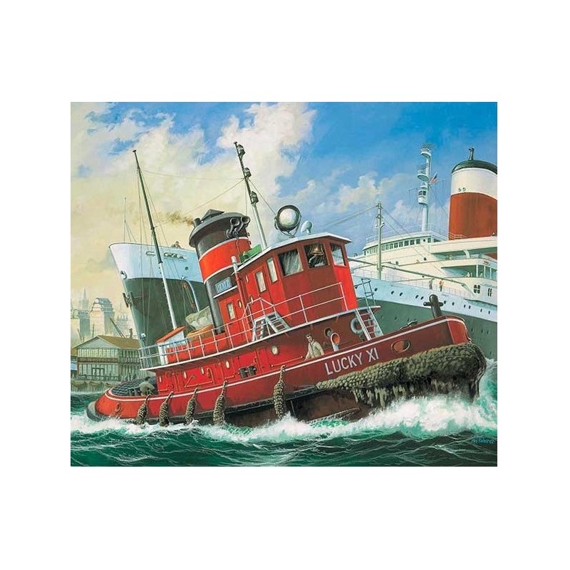REMOLCADOR PORTUARIO - ESCALA 1/108 - REVELL 05207