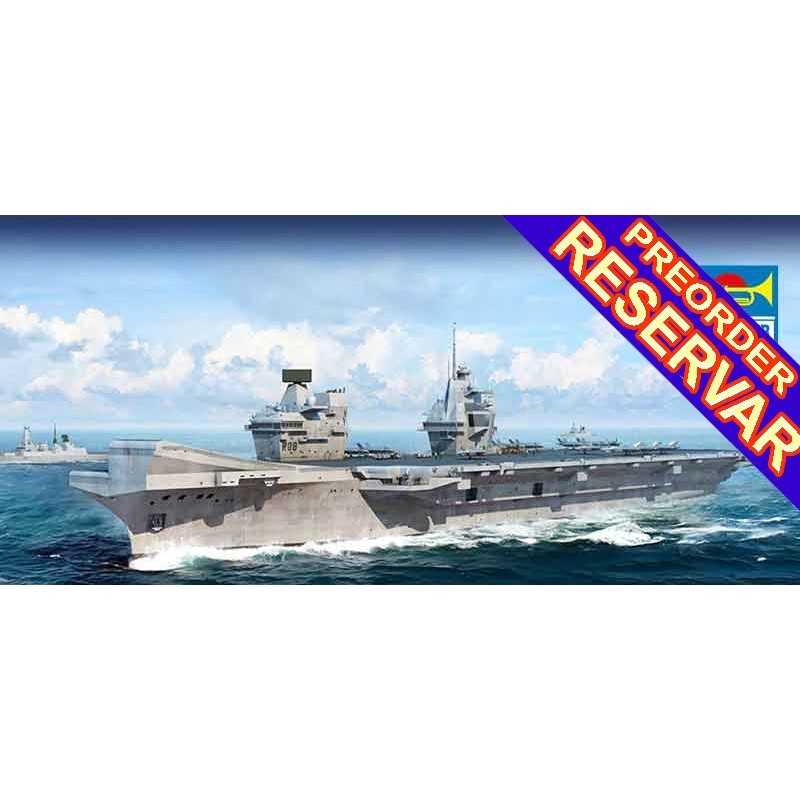PORTAAVIONES H.M.S. Queen Elizabeth -Escala 1/700- Trumpeter 06751