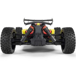 COCHE BUGGY 1/8 TYPHON MEGA 665 4X4 RTR Brushed AMARILLO Y ROJO