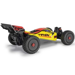 COCHE BUGGY 1/8 TYPHON MEGA 665 4X4 RTR Brushed AMARILLO Y ROJO