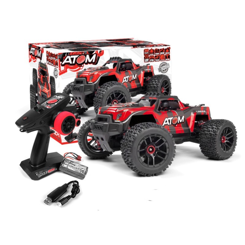 TRUCK ATOM AT1 (Rojo) -Escala 1/18- Maverick 150566