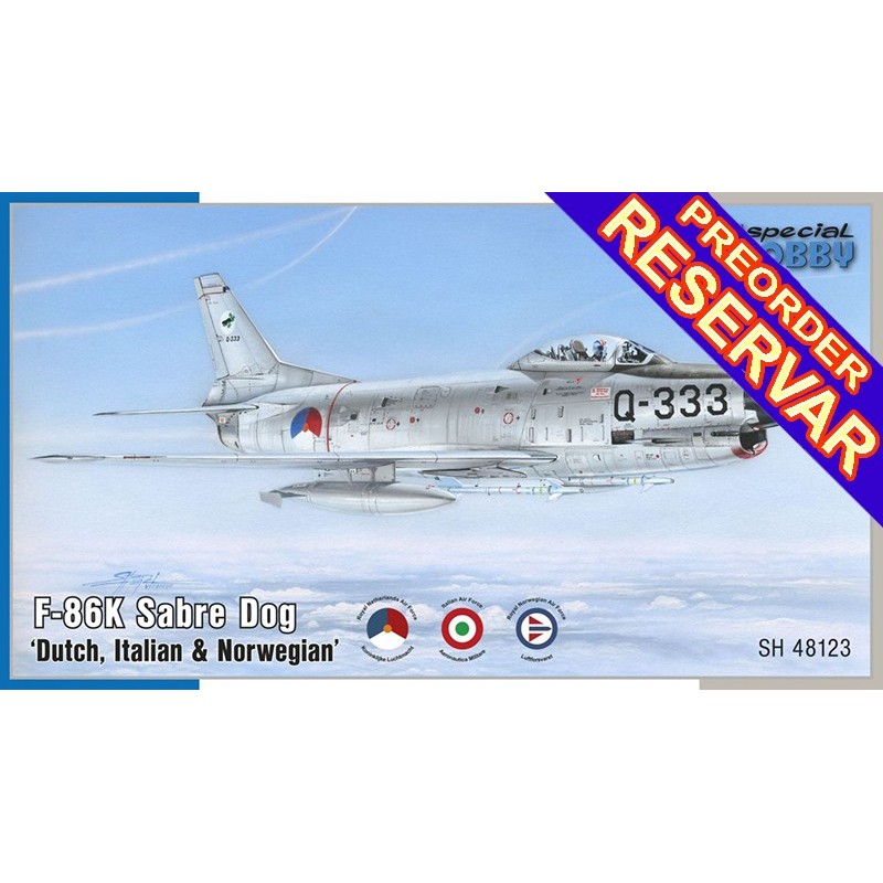 NORTH AMERICAN F-86 K SABRE "NATO All Weather Fighter" -Escala 1/48- Special Hobby SH48123