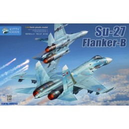 SUKHOI Su-27 Flanker-B -Escala 1/48- Kitty Hawk 80163