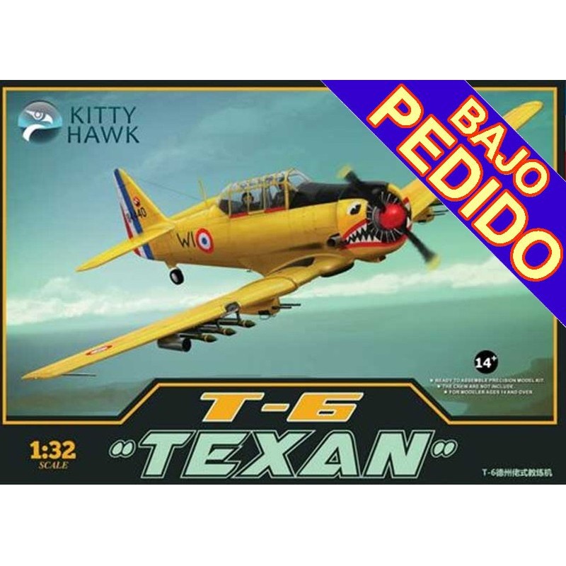 NORTH AMERICAN HARVARD II (España) -Escala 1/32- Kitty Hawk 32002 NORTH AMERICAN HARVARD II (España) -Escala 1/32- Kitty Hawk 32002