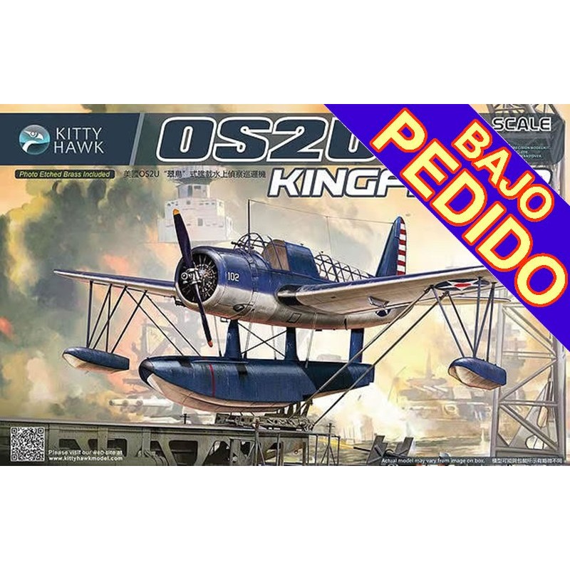 VOUGHT OS2U KINGFISHER -Escala 1/32- Kitty Hawk KH32016 VOUGHT OS2U KINGFISHER -Escala 1/32- Kitty Hawk KH32016