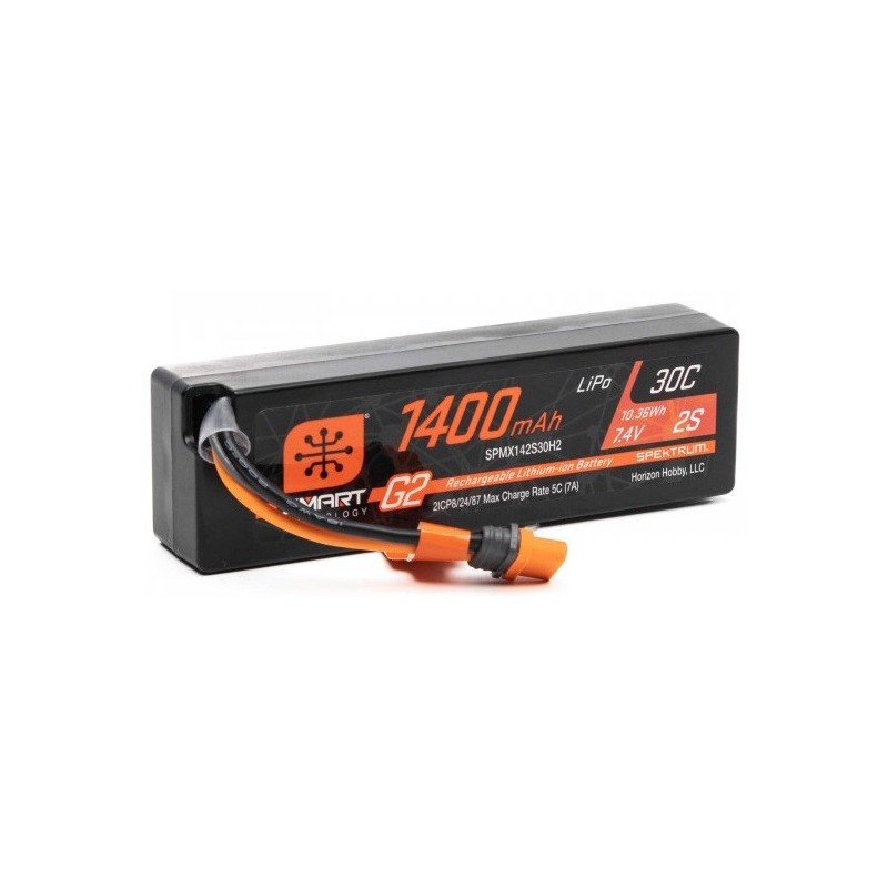 BATERIA LIPO 7,4 V 1400 mAh 30C (Conector IC2)