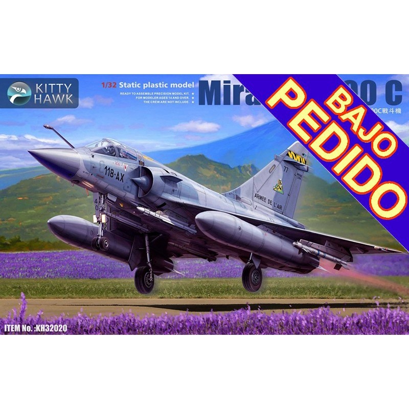 DASSAULT MIRAGE 2000 C -Escala 1/32- Kitty Hawk KH32020 DASSAULT MIRAGE 2000 C -Escala 1/32- Kitty Hawk KH32020