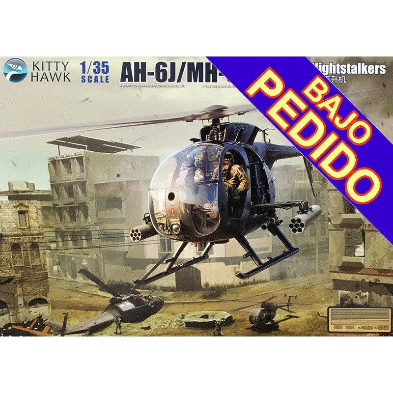 BOEING AH-6 J / MH-6 J Little Bird -Escala 1/35- Kitty Hawk KH50003