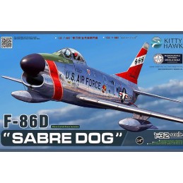 NORTH AMERICAN F-86 D SABRE DOG -Escala 1/32- Kitty Hawk KH 32007