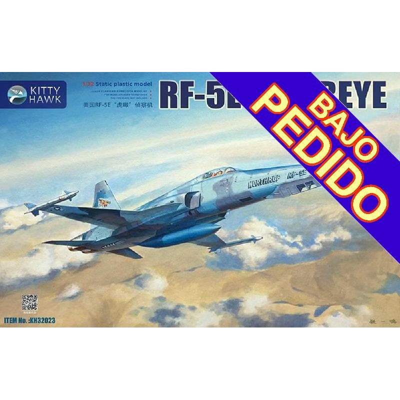 NORTHROP RF-5 E TIGER II -Escala 1/32- Kitty Hawk 32023 NORTHROP RF-5 E TIGER II -Escala 1/32- Kitty Hawk 32023
