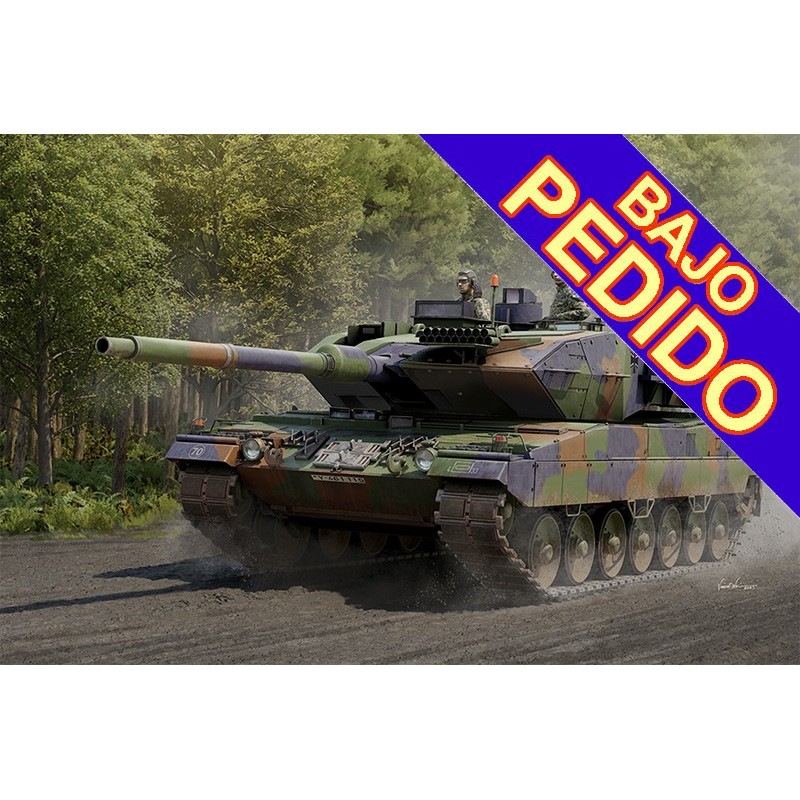 CARRO DE COMBATE Leopard 2A6 -Escala 1/16- Trumpeter 00966 CARRO DE COMBATE Leopard 2A6 -Escala 1/16- Trumpeter 00966