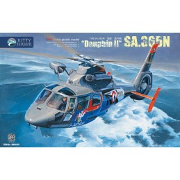 AEROSPATIALE SA-365N DAUPHIN II -Escala 1/48- Kitty Hawk KH80107