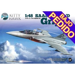 SAAB Jas-39 B/D Gripen -Escala 1/48- Kitty Hawk KH80118
