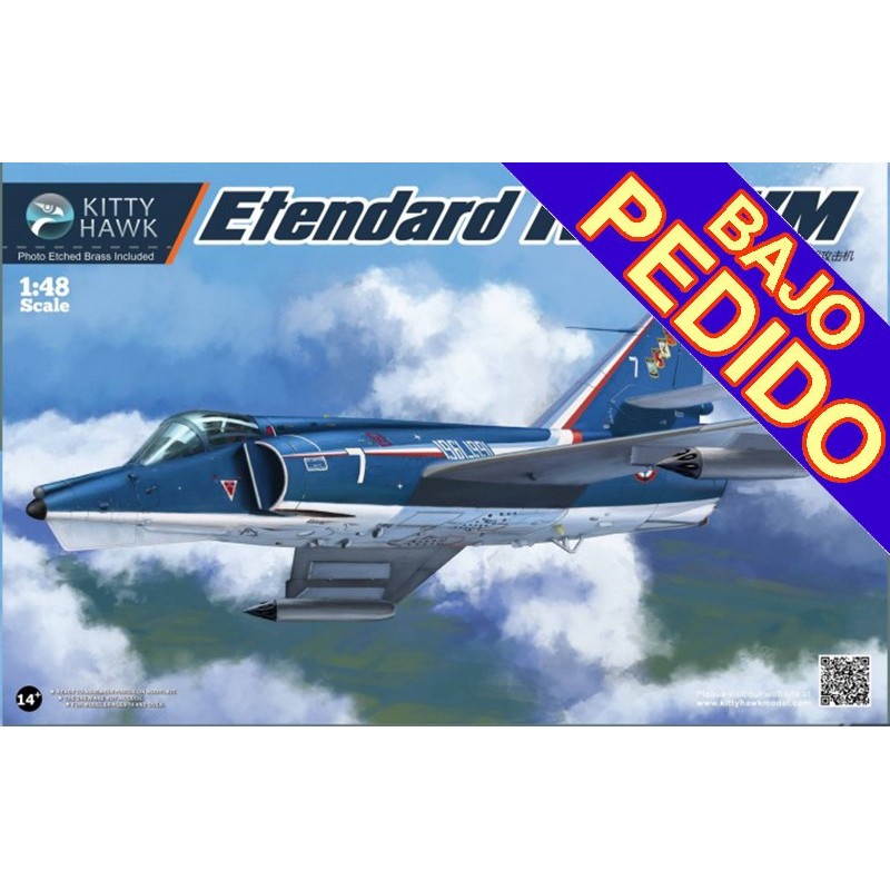 DASSAULT Etendard  IV P/M -Escala 1/48- Kitty Hawk KH80137 DASSAULT Etendard  IV P/M -Escala 1/48- Kitty Hawk KH80137