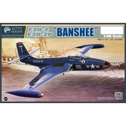 McDONNELL F2H-2 / F2H-2P Banshee -Escala 1/48- Kitty Hawk KH80131