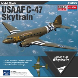 DOUGLAS C-47 SKYTRAIN -Escala 1/144- Academy 12633
