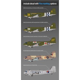 DOUGLAS C-47 SKYTRAIN -Escala 1/144- Academy 12633