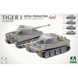 CARRO DE COMBATE SD.KFZ.181 TIGER I Initial -Escala 1/35- Takom 2197