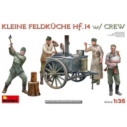 CAOCINA DE CAMPAÑA Kleine Feldkьche Hf.14 & DOTACION -Escala 1/35- Min