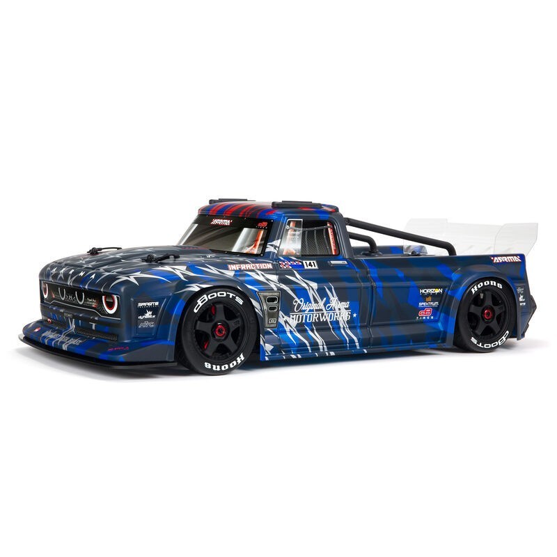 COCHE 1-7 INFRACTION 6S AVC 4X4 RTR Brushless All-Road Street Bash Blue