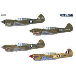 CURTISS P-40 E Warhawk -Escala 1/48- EDUARD 84207