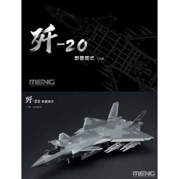 CHENGDU J-20 MIGHTY DRAGON (PRE-PINTADO) -Escala 1/48- LS-002S CHENGDU J-20 MIGHTY DRAGON (PRE-PINTADO) -Escala 1/48- LS-002S