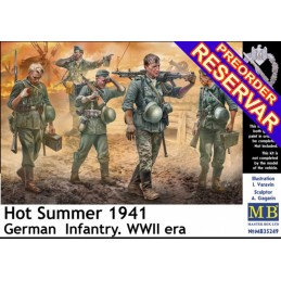 INFANTERIA ALEMANA "Hot Summer 1941" -Escala 1/35- Master Box 35249