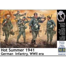 INFANTERIA ALEMANA "Hot Summer 1941" -Escala 1/35- Master Box 35249