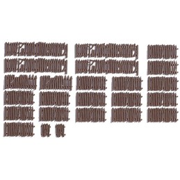 VALLA MARRON RUSTICA - ESCALA H0 - 90CMS -HMT13961