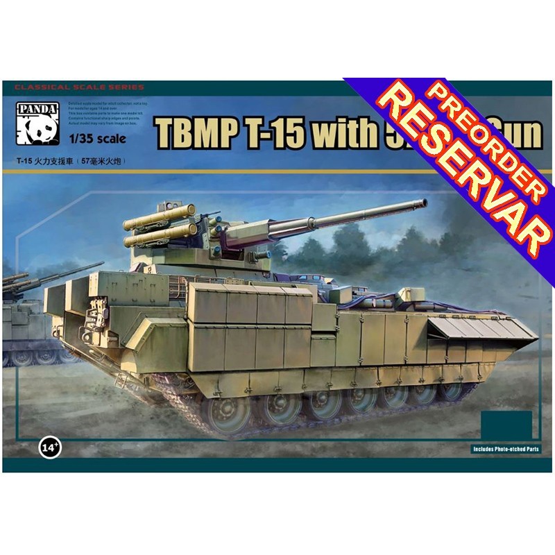VEHICULO DE COMBATE DE INFANTERIA BMP T-15 (57mm) -Escala 1/35- Panda
