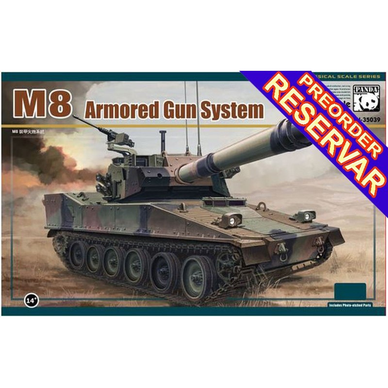 CARRO DE COMBATE XM-8 -Escala 1/35- Panda Hobby PH35039