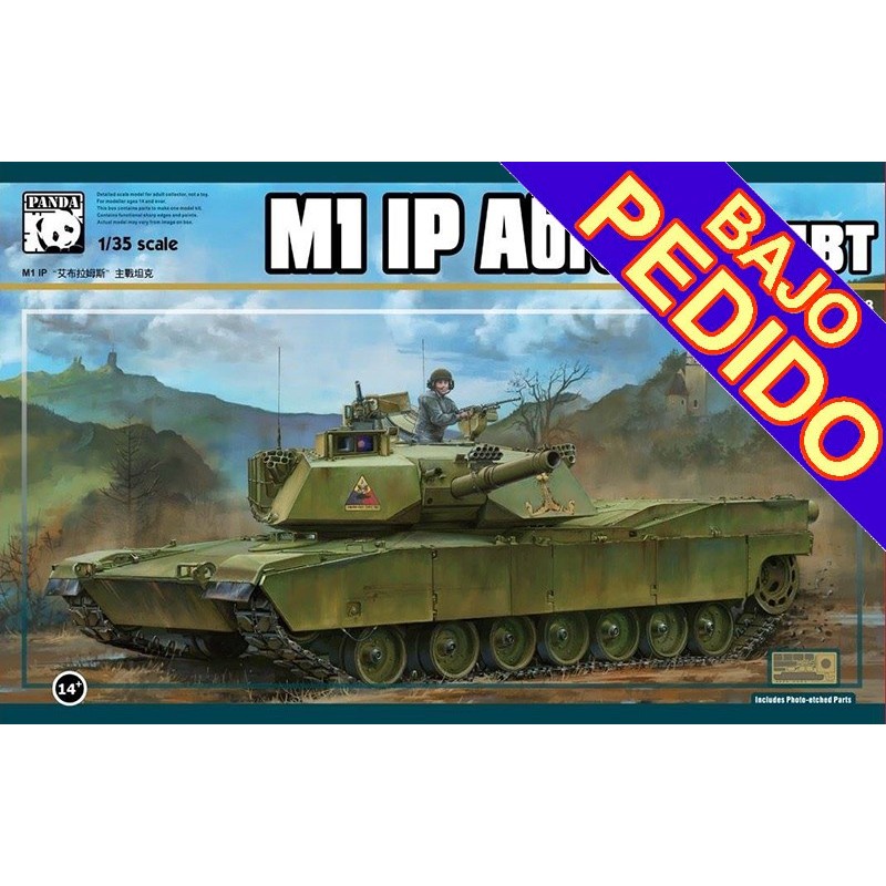 CARRO DE COMBATE M-1 IP Abrams -Escala 1/35- Panda Hobby PH35038 CARRO DE COMBATE M-1 IP Abrams -Escala 1/35- Panda Hobby PH35038