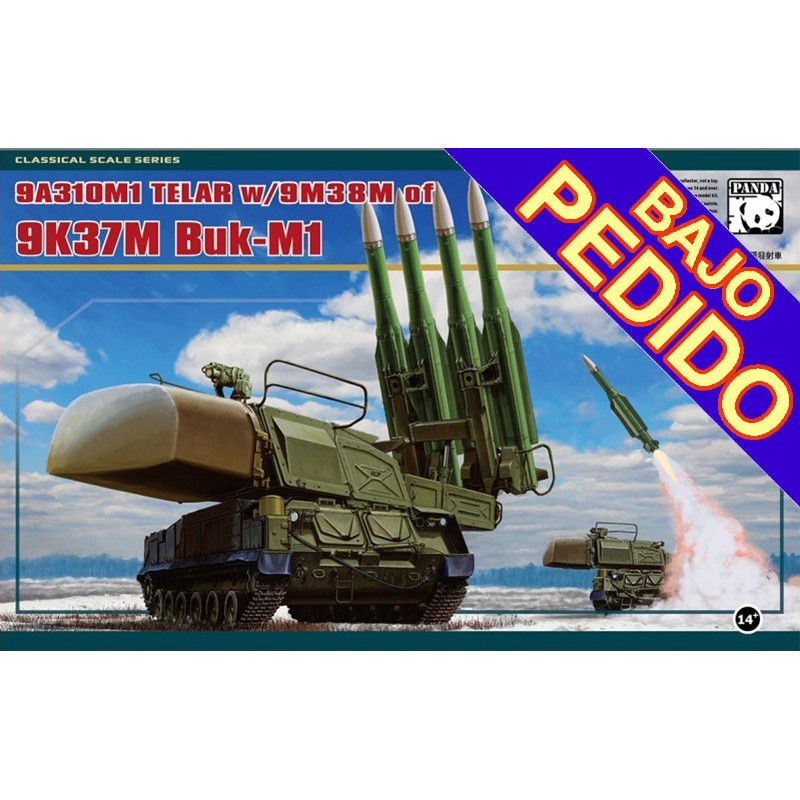 SISTEMA ANTIAEREO 9A310M1 TELAR & 9M38M - 9K37M Buk-M1 -Escala 1/35- Panda Hobby PH35033 SISTEMA ANTIAEREO 9A310M1 TELAR & 9M38M - 9K37M Buk-M1 -Escala 1/35- Panda Hobby PH35033